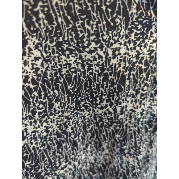 Coral Bay Black & Tan Print Duet Top - Size PL -  Black Tank & Cardigan SET NWT - Picture 6 of 10